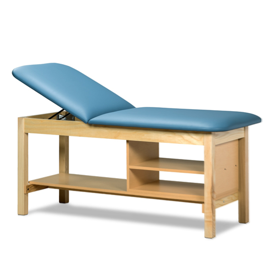 Clinton 1030 Classic Series Treatment Table with Shelving Questions & Answers