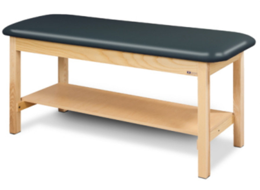 Are there extra features for the Clinton 200 physical therapy table?