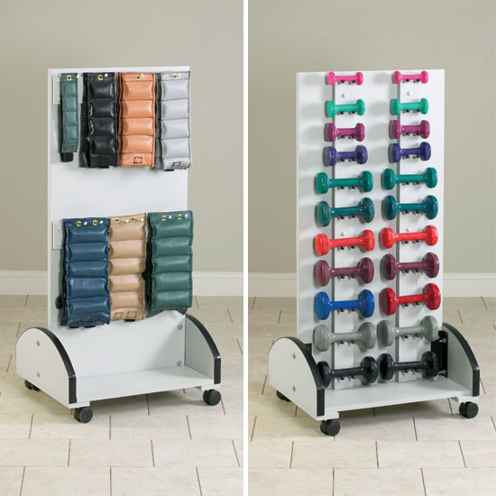 Clinton 7027 Mobile Cuff Weight and Dumbbell Rack Questions & Answers