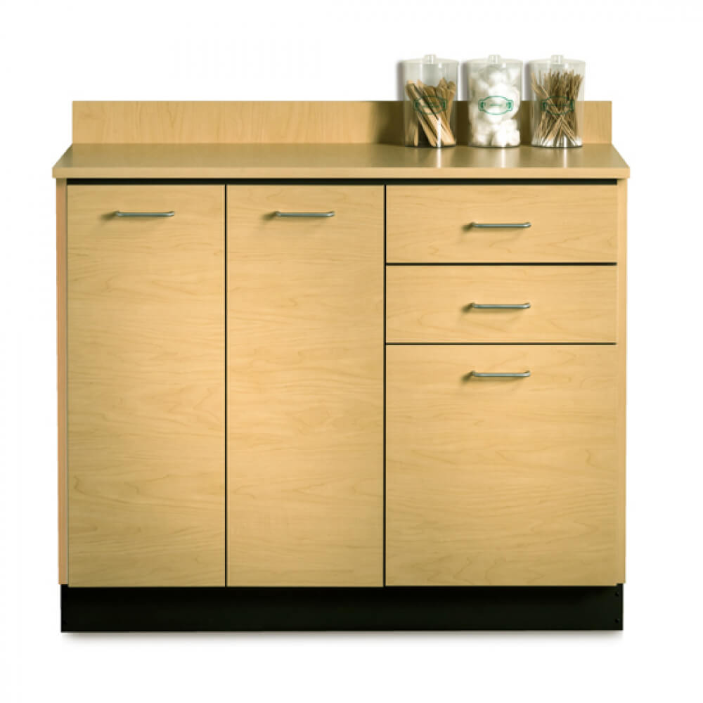 This product Clinton 8042 Base Cabinet w/3 Doors and 2 Drawers   SKU:Ci8042 says it has a 5 drawer option