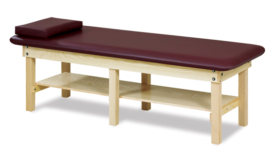 How much does the Clinton 6190 Exam table weigh?