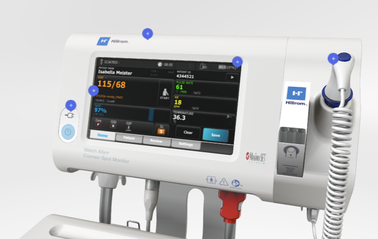 Baxter Welch Allyn 73XT-B Connex Spot Monitor with SureBP Non-invasive Blood Pressure, SureTemp Plus Thermometer Questions & Answers