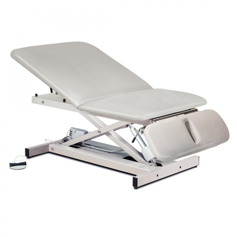 Clinton 84430 Extra Wide, Bariatric, Power Table with Adjustable Backrest and Drop Section Questions & Answers