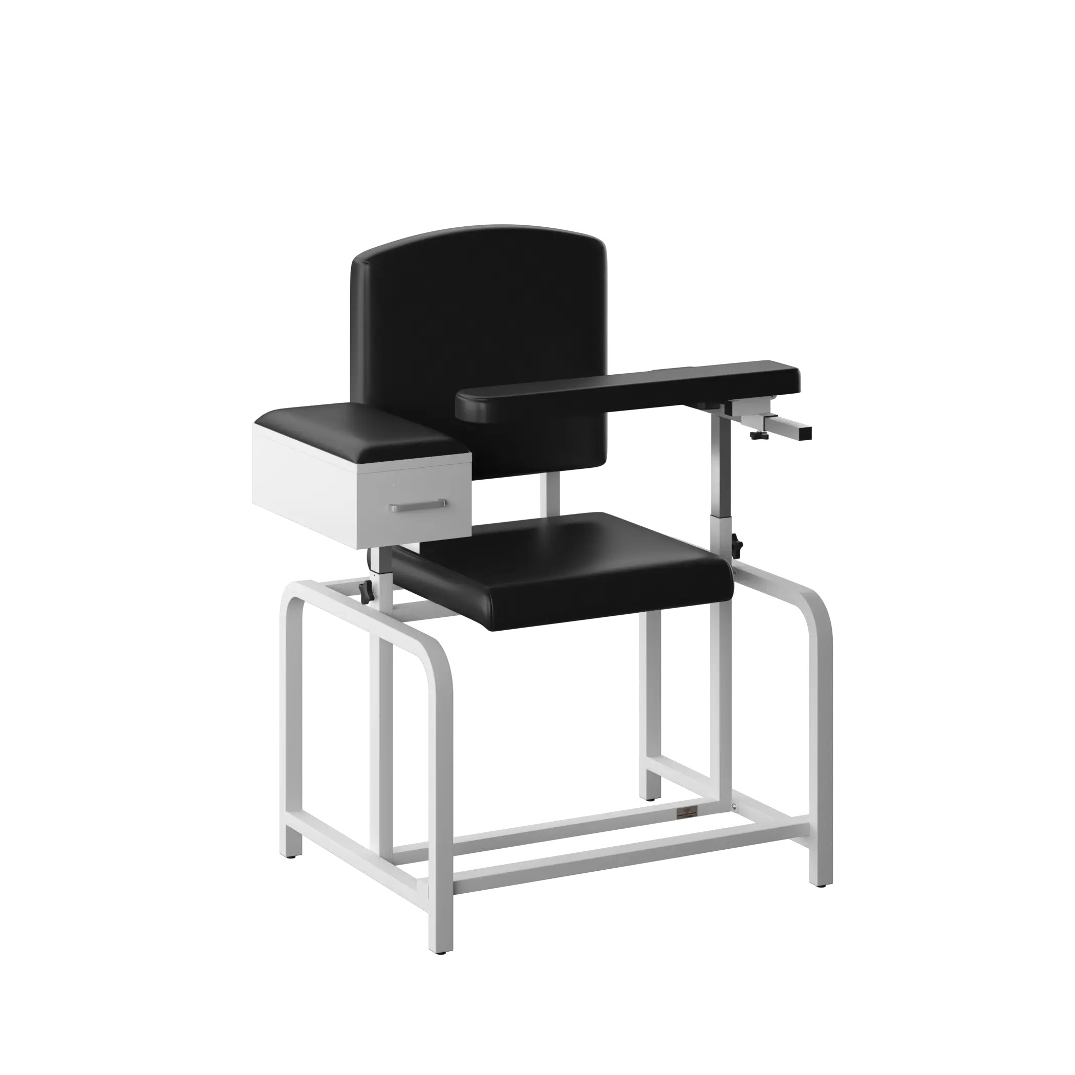 Blood Drawing Phlebotomy Chair w/Drawer (Ambidextrous) by TaliMed Questions & Answers