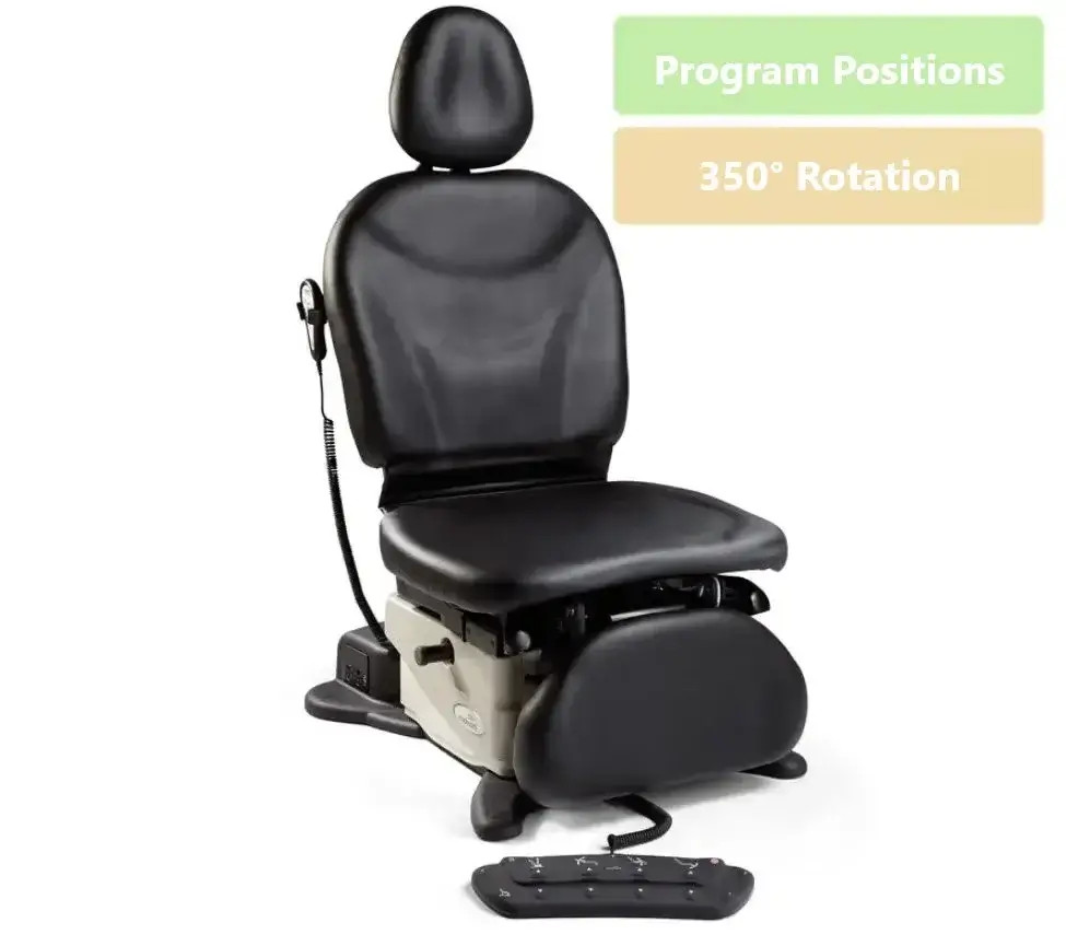 Midmark 630-022 Programmable with rotation Humanform® Procedure Chair Questions & Answers